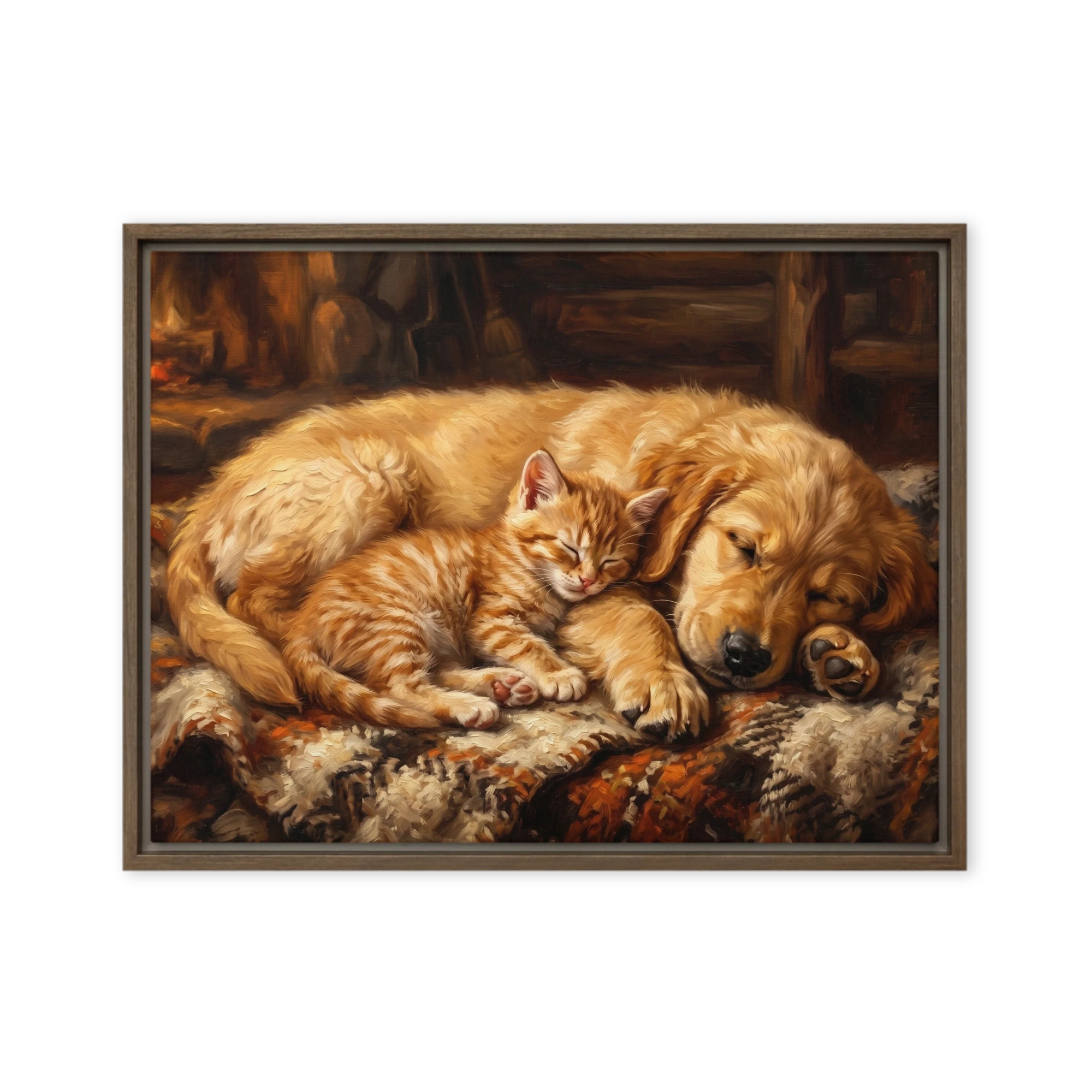 Pet Portrait — Impasto
