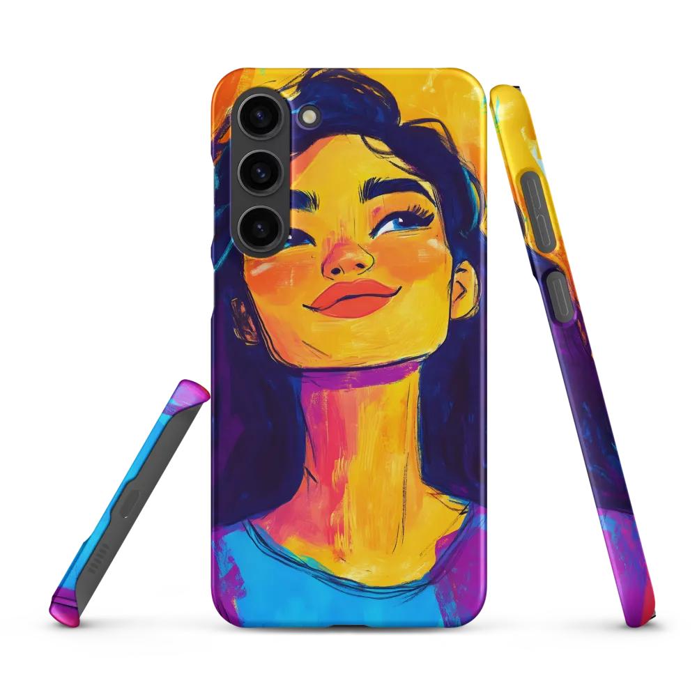 Joyful Woman Portrait | Phone Case