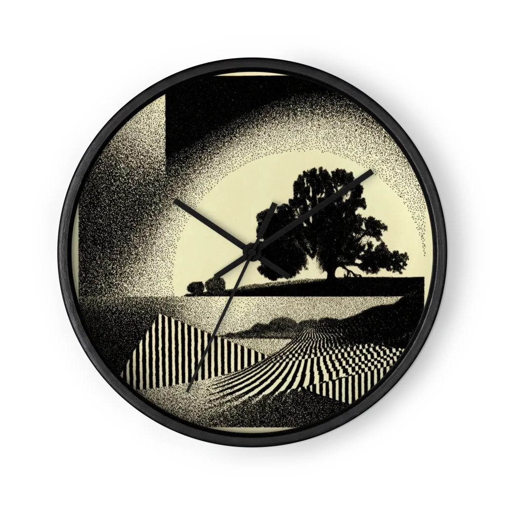 Horizon of Shadows | Wall Clock