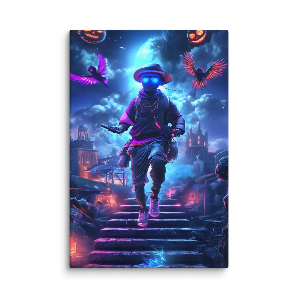 Neon Wanderer | Art Print