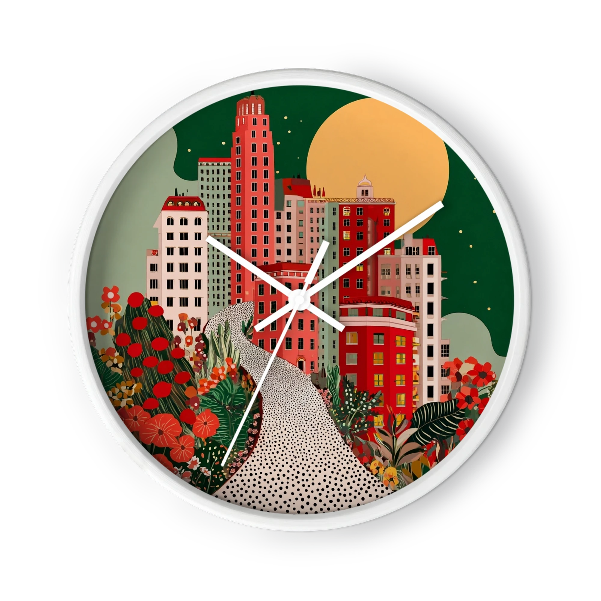 Moonlit Floral City