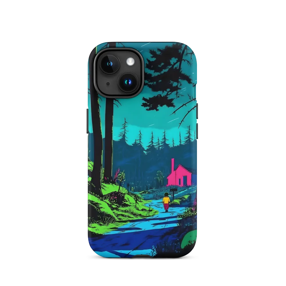 Serene Forest Night Scene | Phone Case