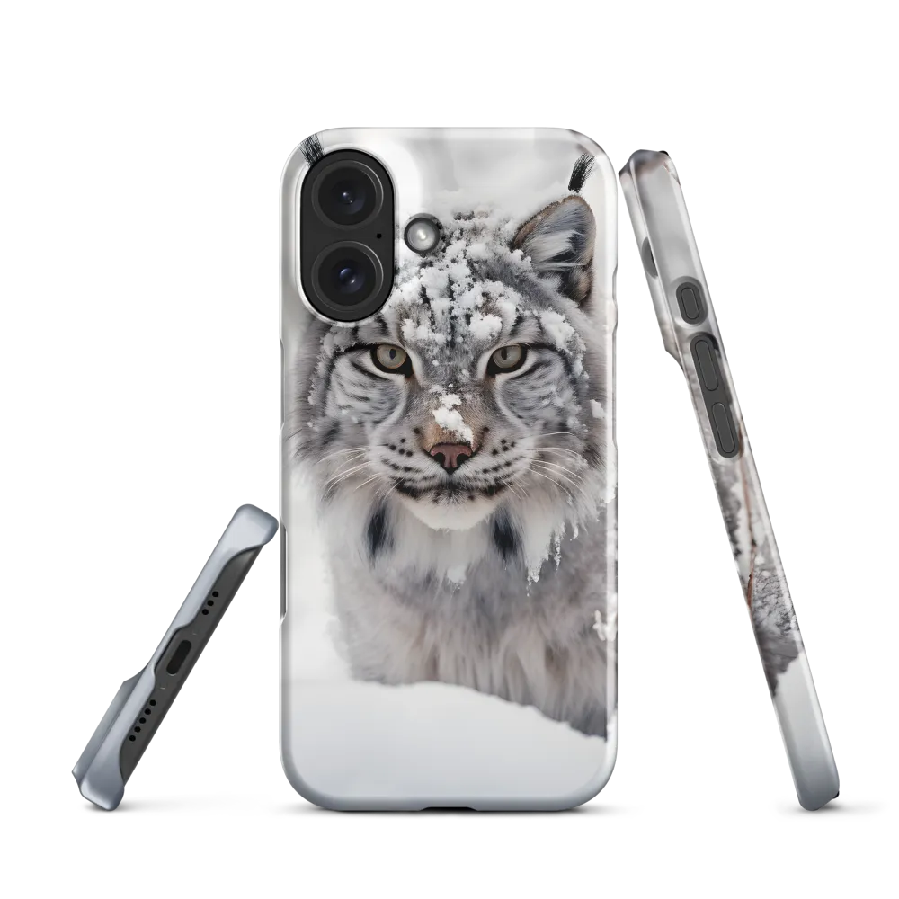 Gaze of the Winter Lynx 
 Samsung Galaxy S21 | Snap Case