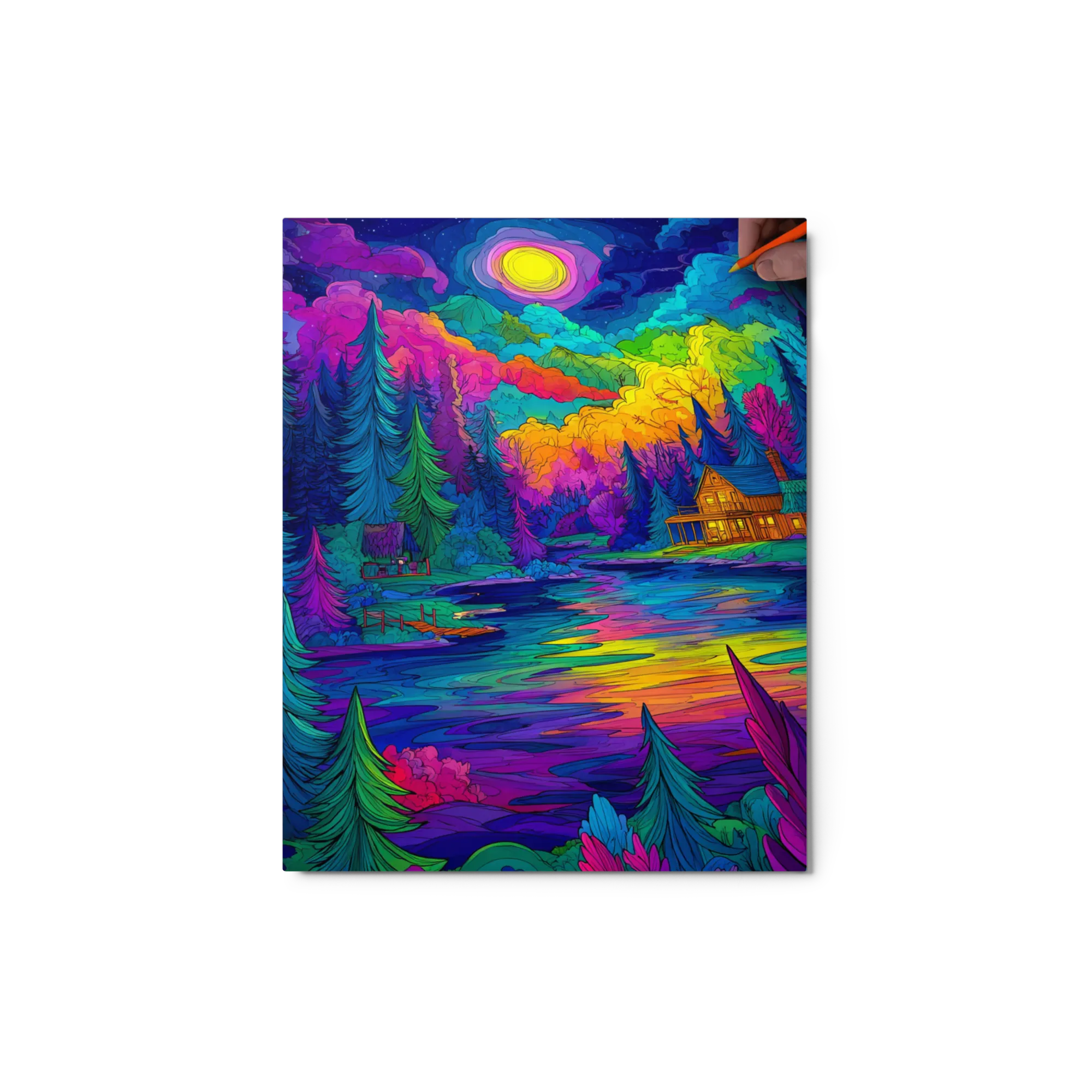 Cosmic Cabin Oasis