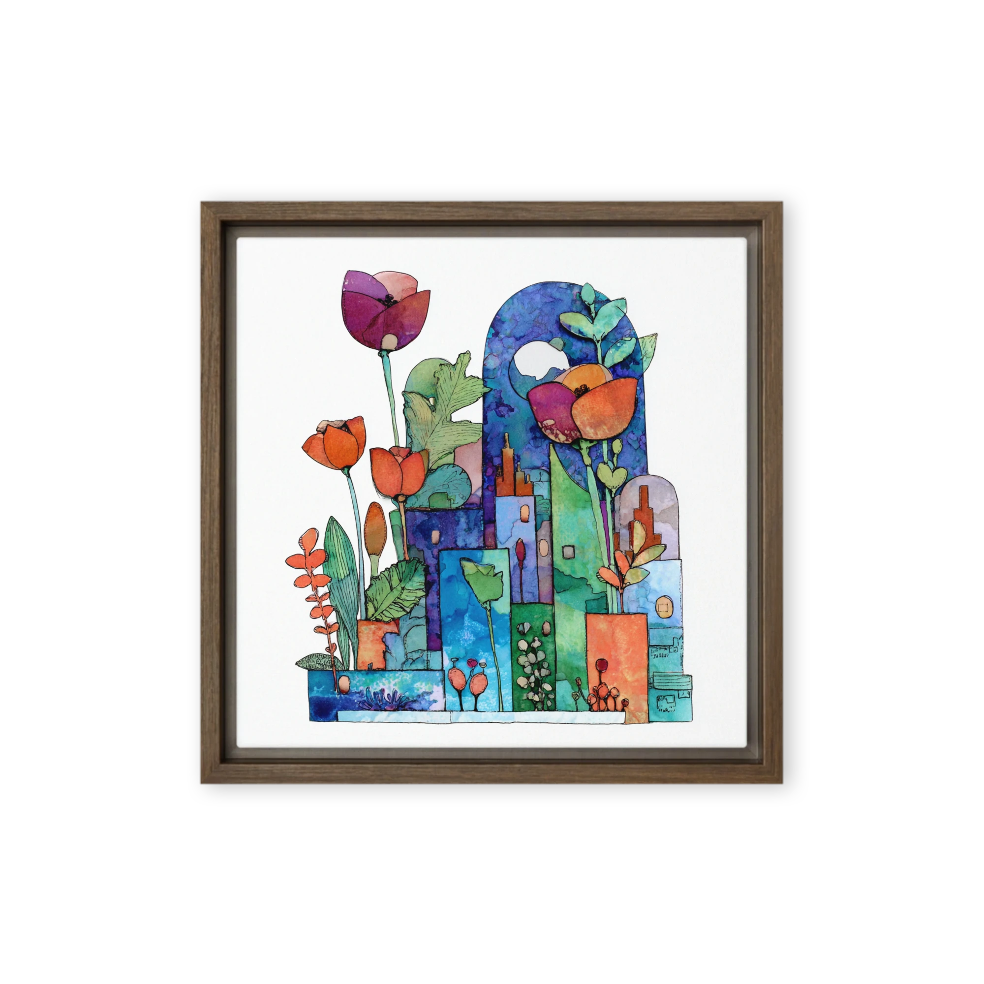 Urban Garden Fantasy | Art Print