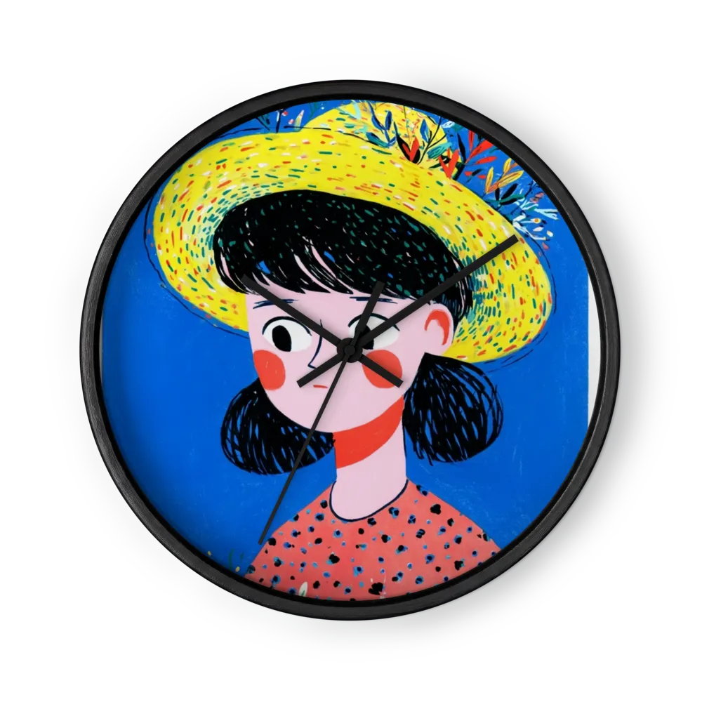Girl in a Yellow Straw Hat