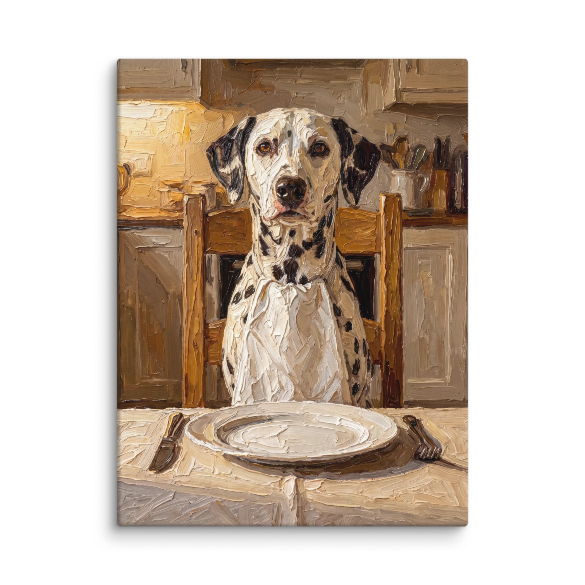 Pet Portrait — Impasto