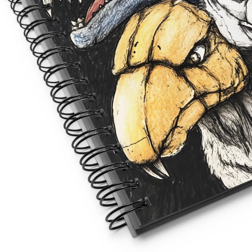 Fantastical Animal Heads 
 Spiral Notebook | 140 pages