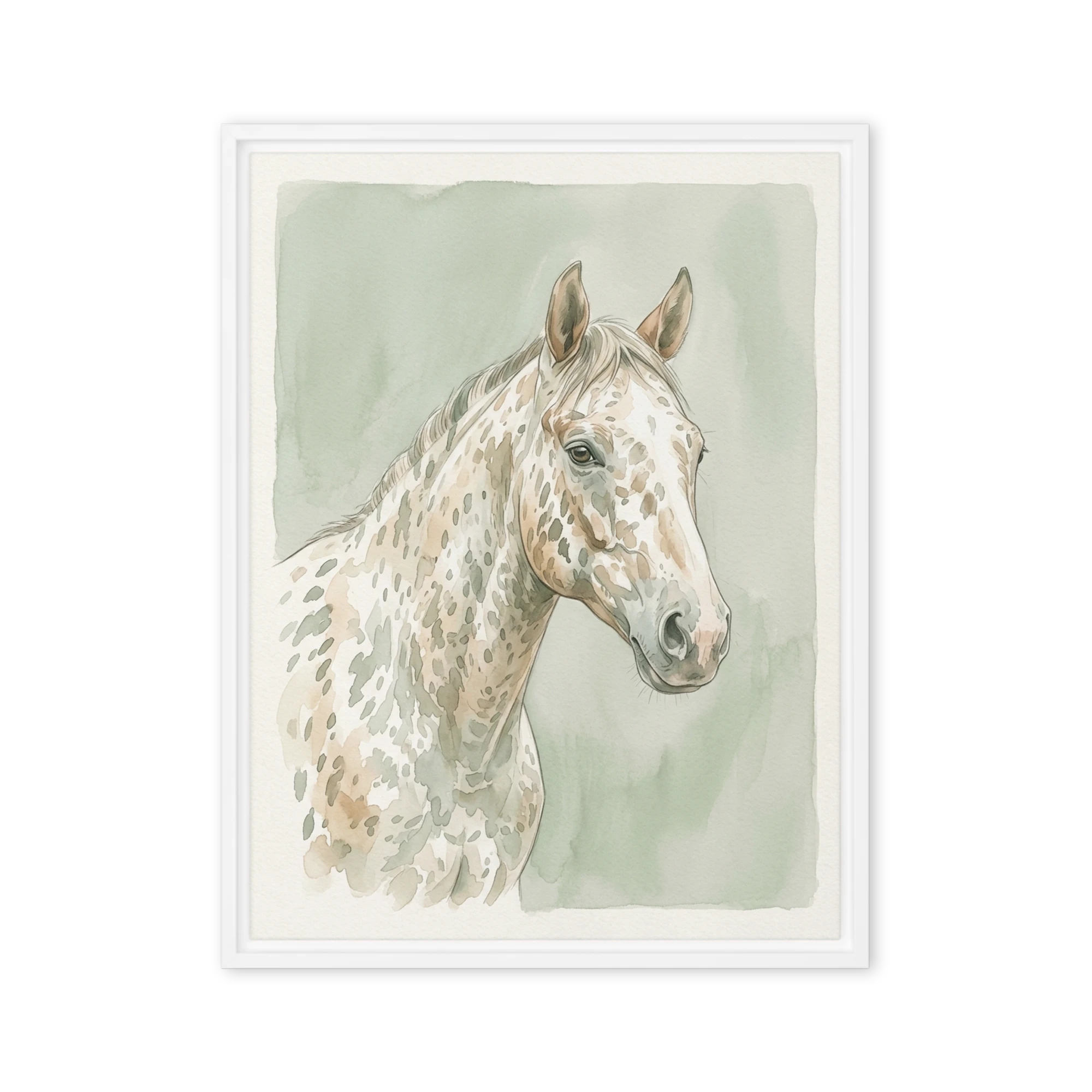 Appaloosa in Watercolor