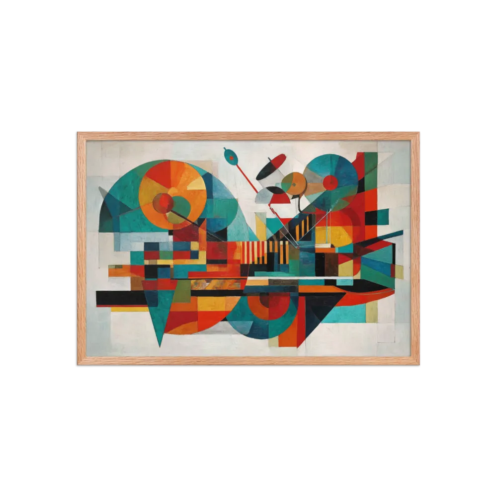 The Rhythm of Segmented Planes — Heavy impasto ridges