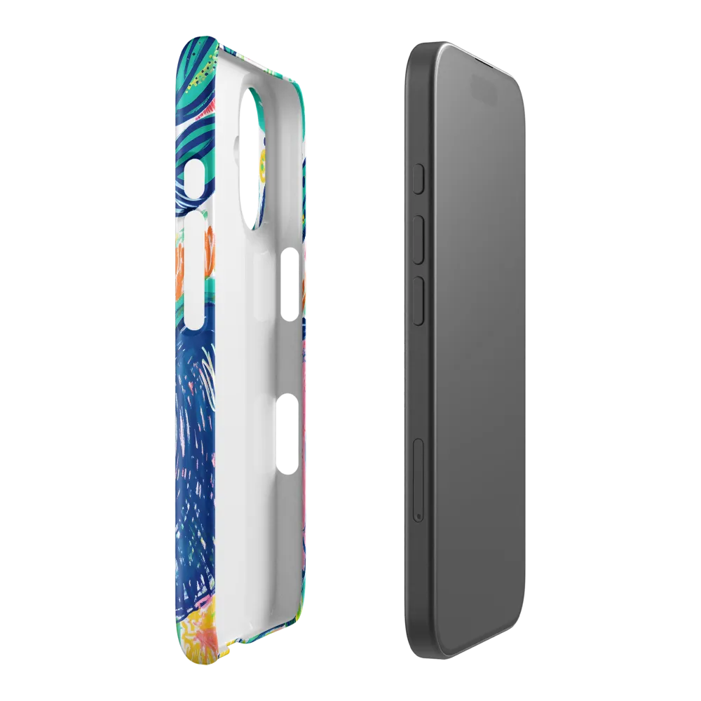 Striped Trunk — Elephant Portrait