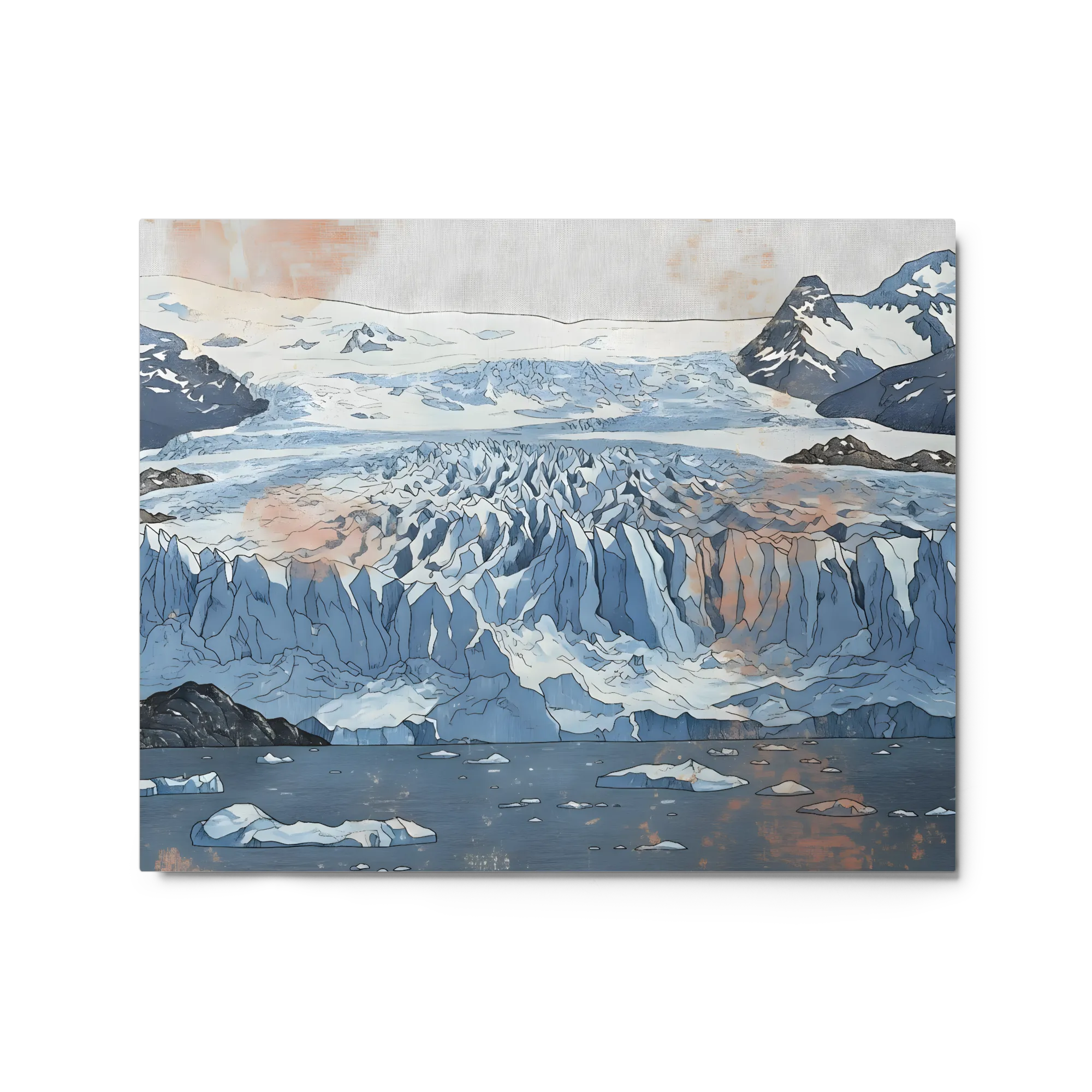Serenidade Glacial Pêssego