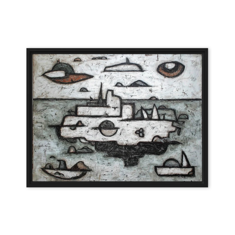 Floating Fortress | Art Print