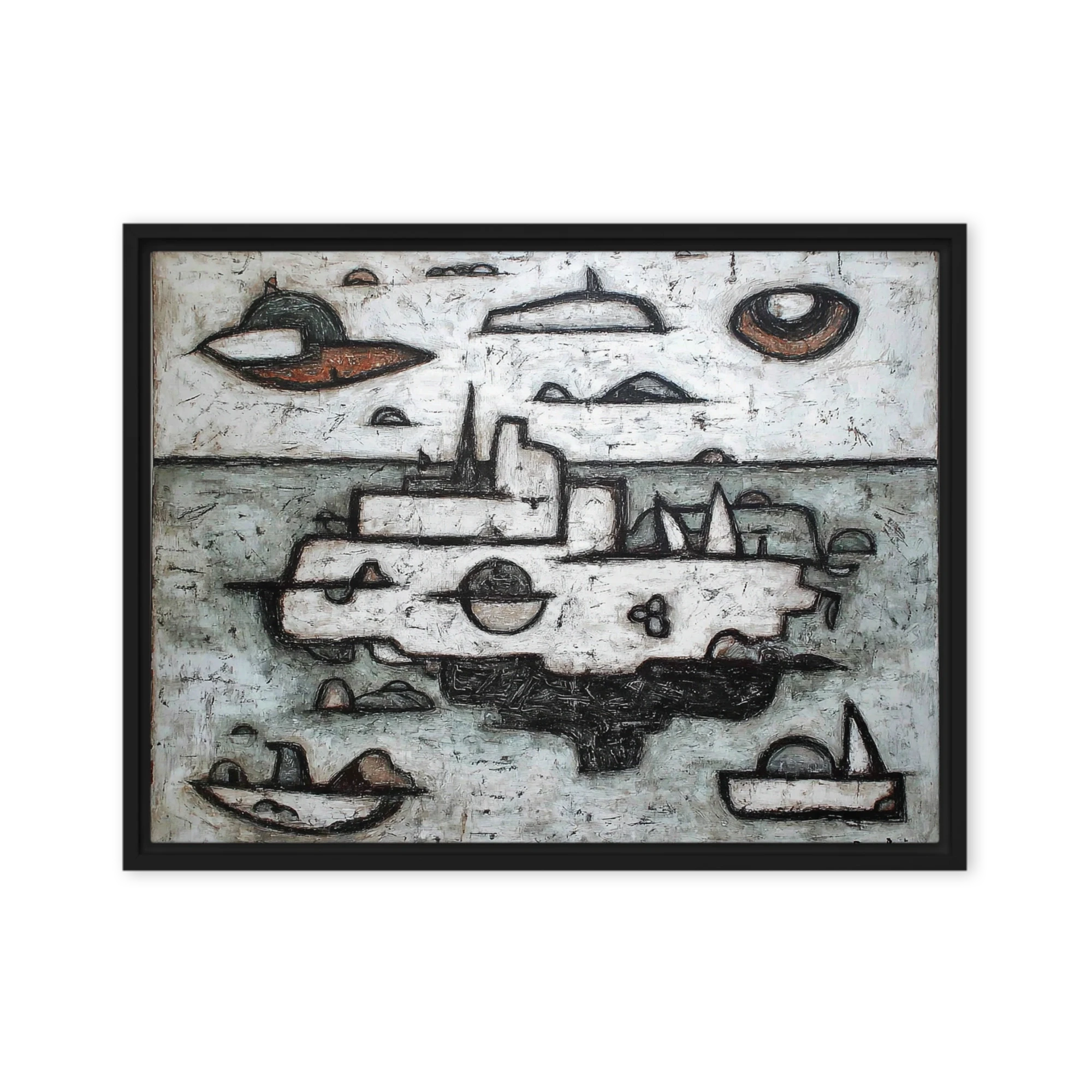 Floating Fortress | Art Print