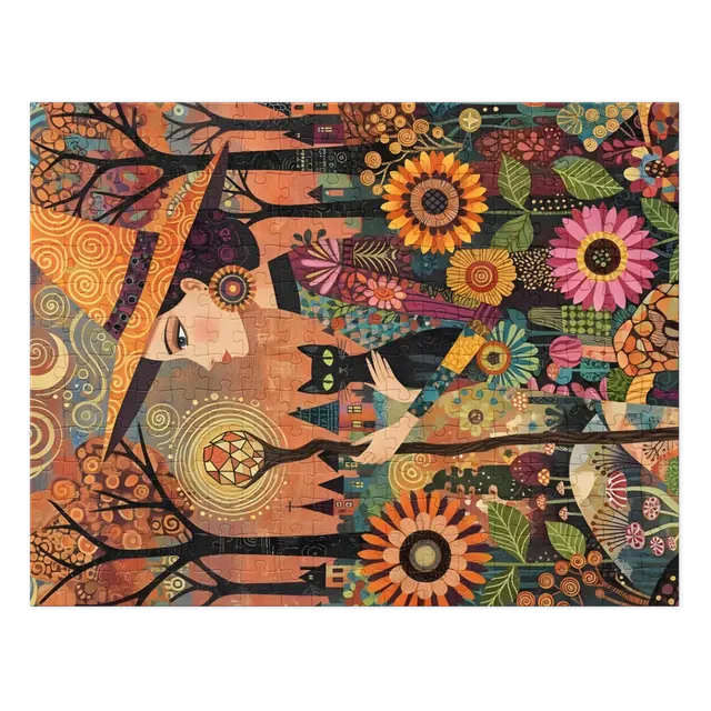 Sunflower Witch | Jigsaw Puzzles
