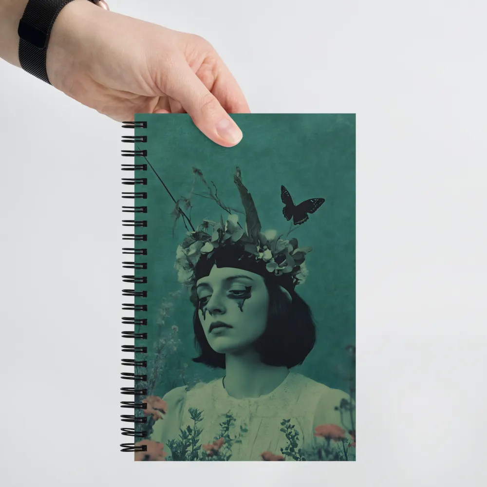 Melancholy Bloom 
 Spiral Notebook | 140 pages