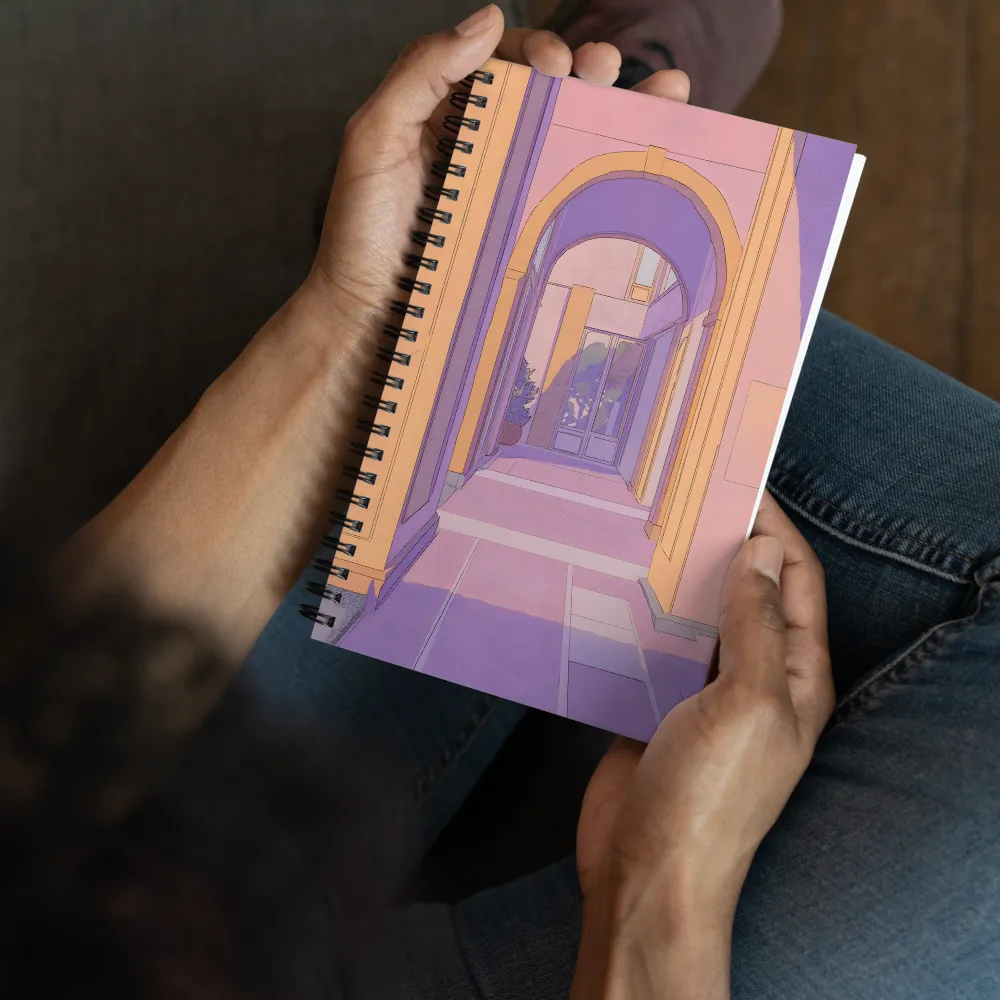 Twilight Archway 
 Spiral Notebook | 140 pages