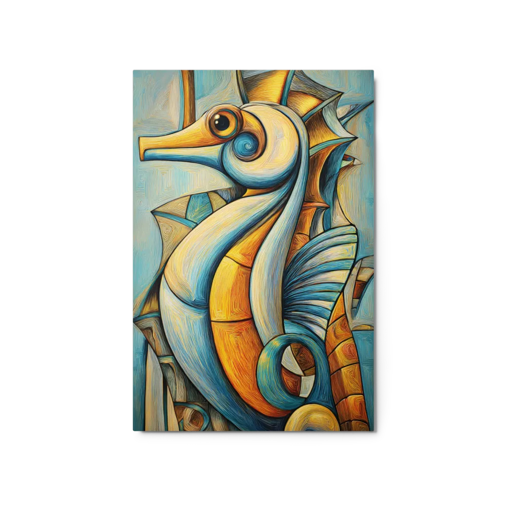 Poseidon's Steed 
 Canvas with White Frame