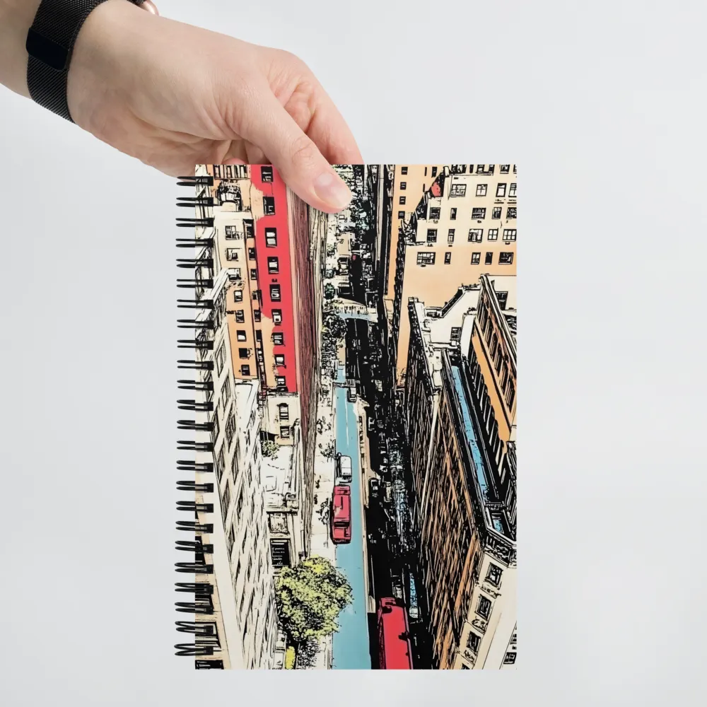 Urban Canyon Perspective 
 Spiral Notebook | 140 pages