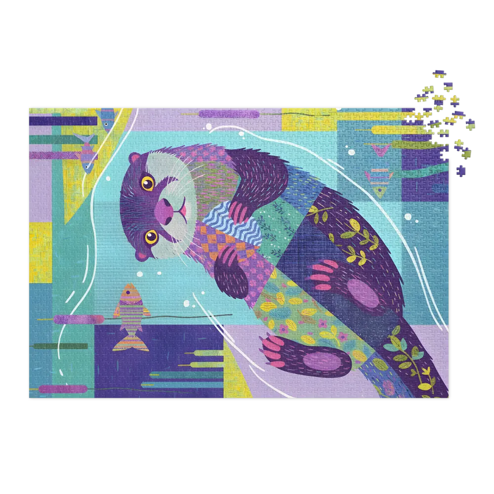 Patchwork Otter