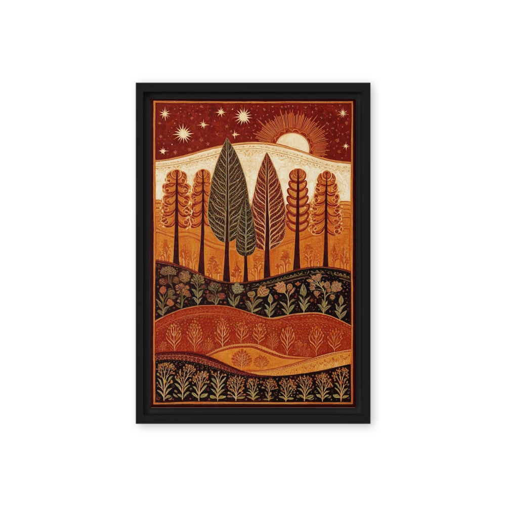 Celestial Forest Harmony | Art Print