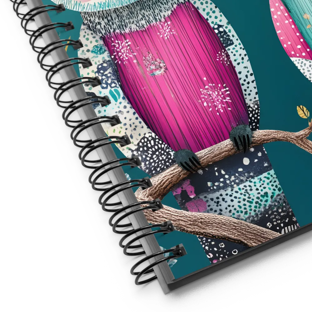 Whimsical Duo: A Celebration of Nature and Color