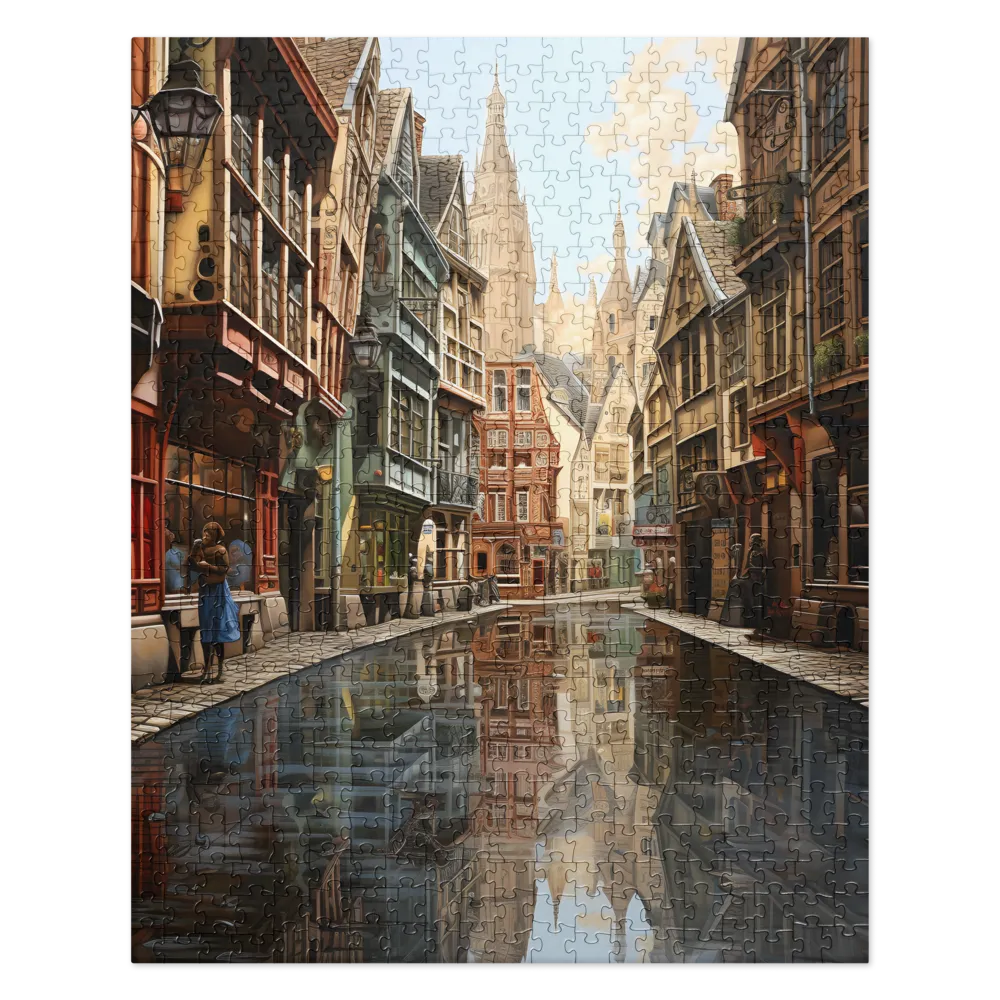 Enchanted City Reflections 
 Jigsaw Puzzle
