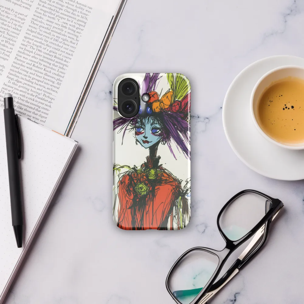 Whimsical Headdress Portrait 
 iPhone 16 Pro Max | Tough Case