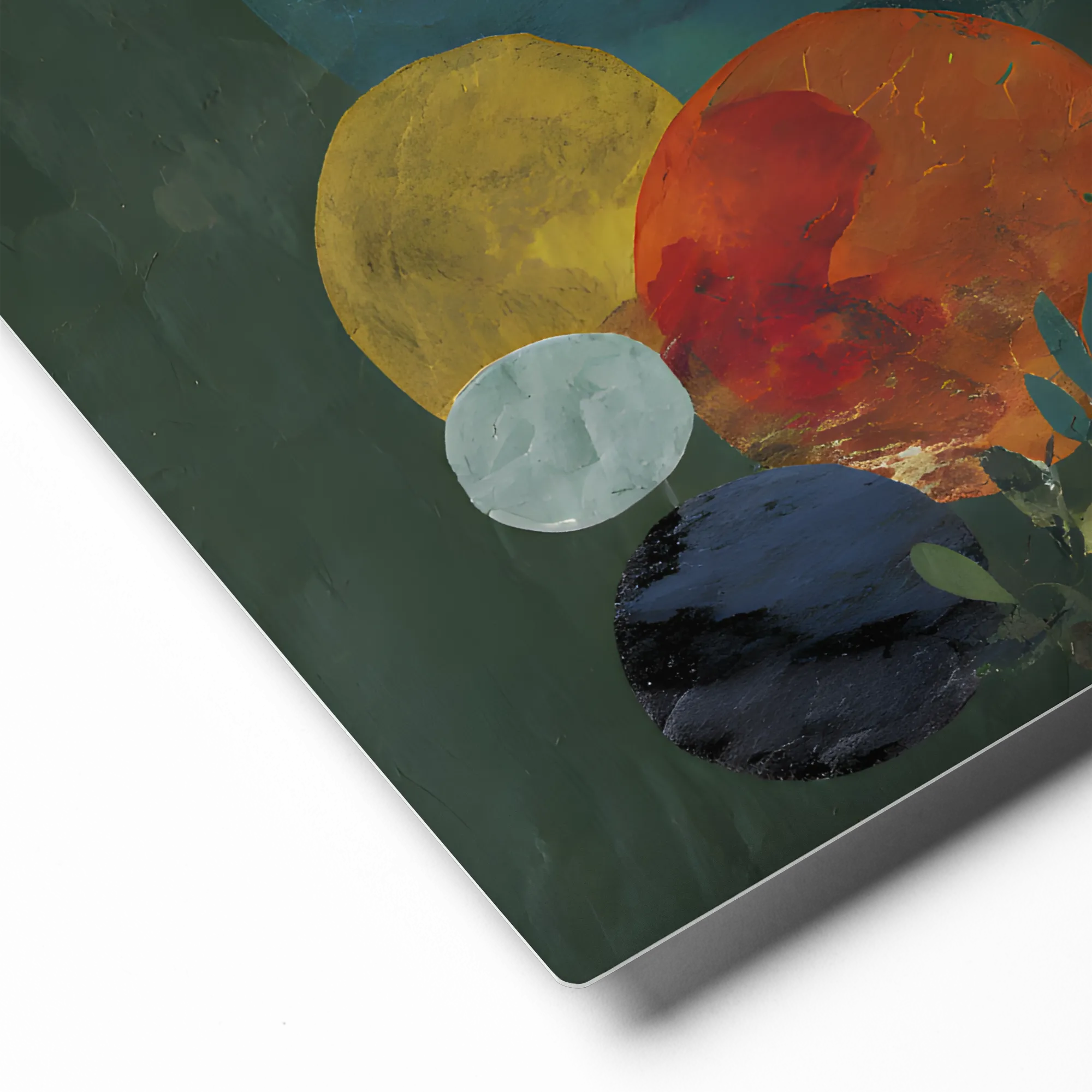 Fragmented Profile 
 Canvas | 14″x 14″