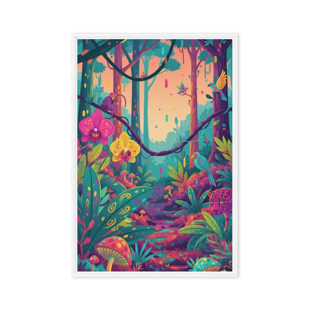 Psychedelic Rainforest Dream