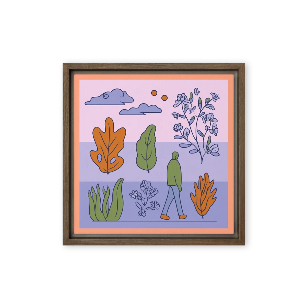 Solitary Walk | Art Print