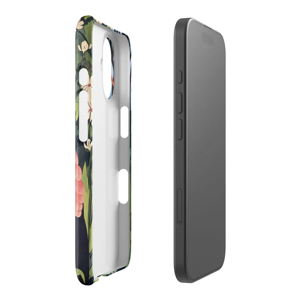Heron in Tropical Foliage 
 iPhone 15 Pro Max | MagSafe® Tough Case