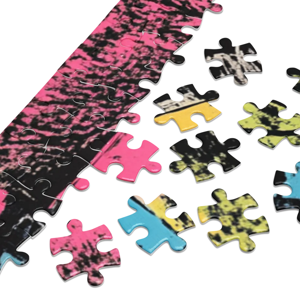 Aldeia Aérea Neon 
 Puzzle em caixa de metal