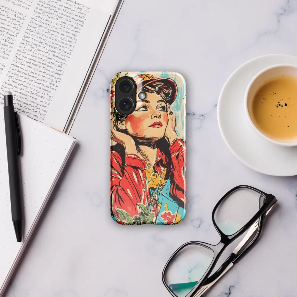 Pensive Gaze 
 Samsung Galaxy S10 | Snap Case
