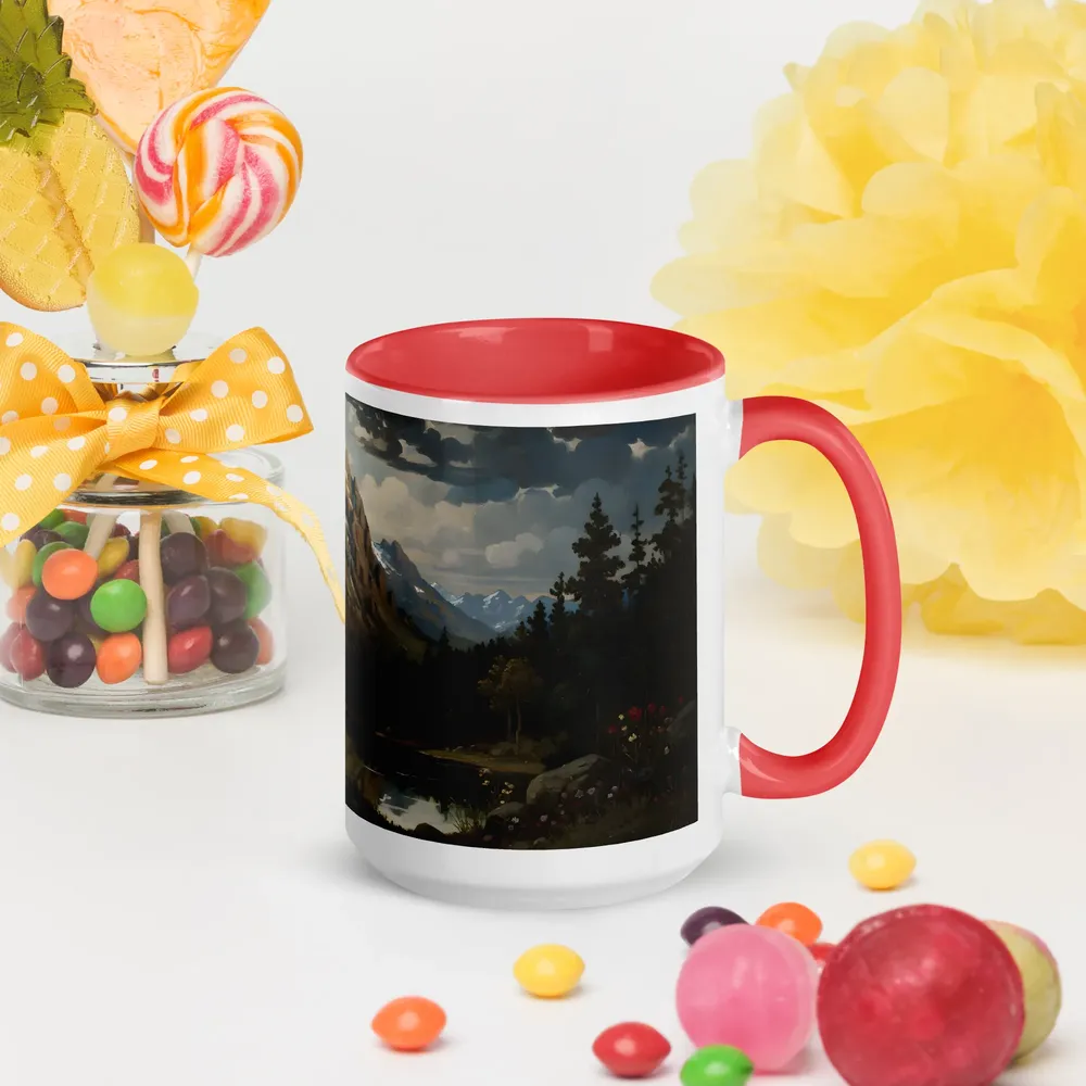 Alpine Reflection 
 Mug with Black inside | 15 oz