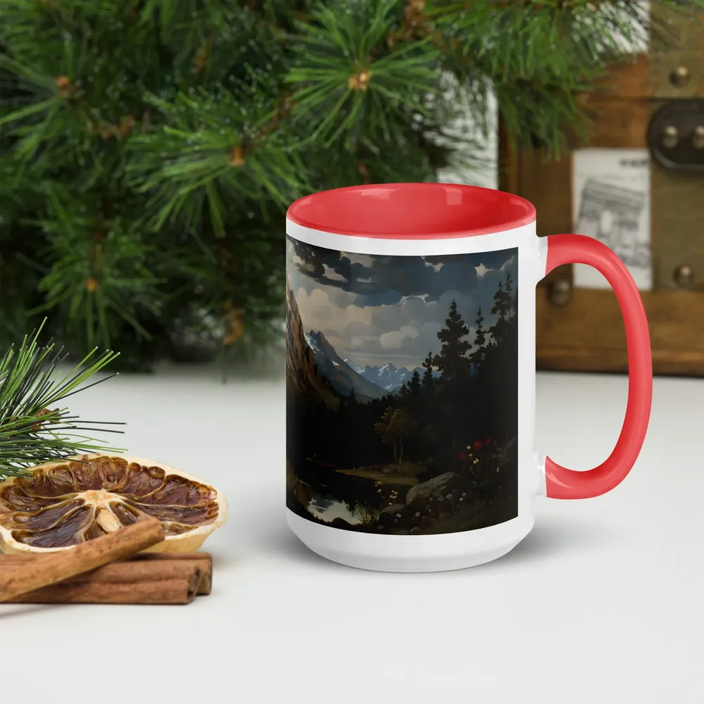 Alpine Reflection 
 Mug with Black inside | 15 oz