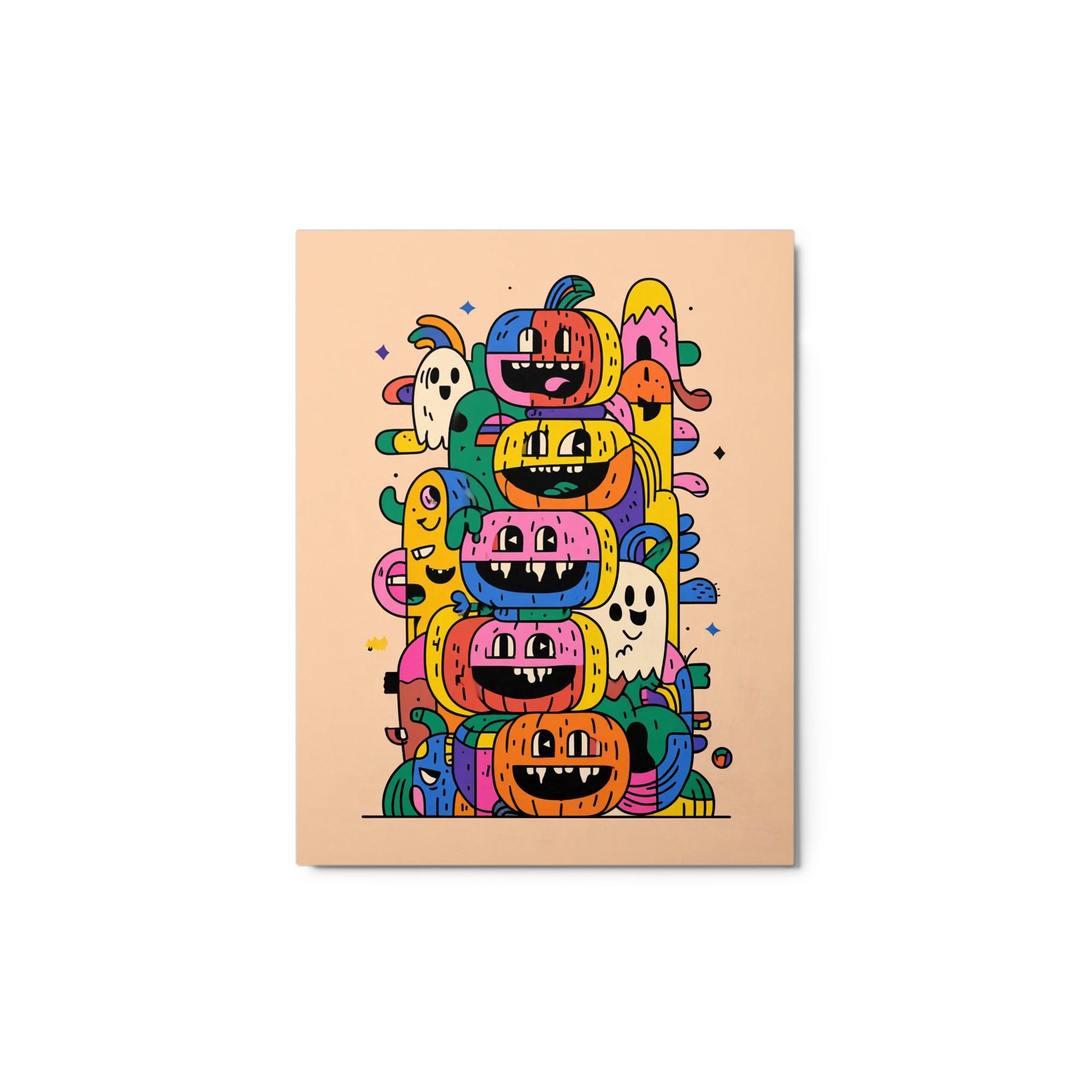 Stacked Halloween Doodles