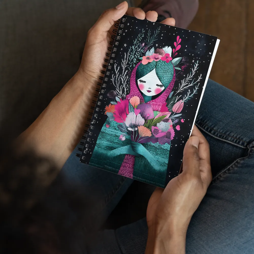 Enchanted Floral Reverie 
 Spiral Notebook | 140 pages