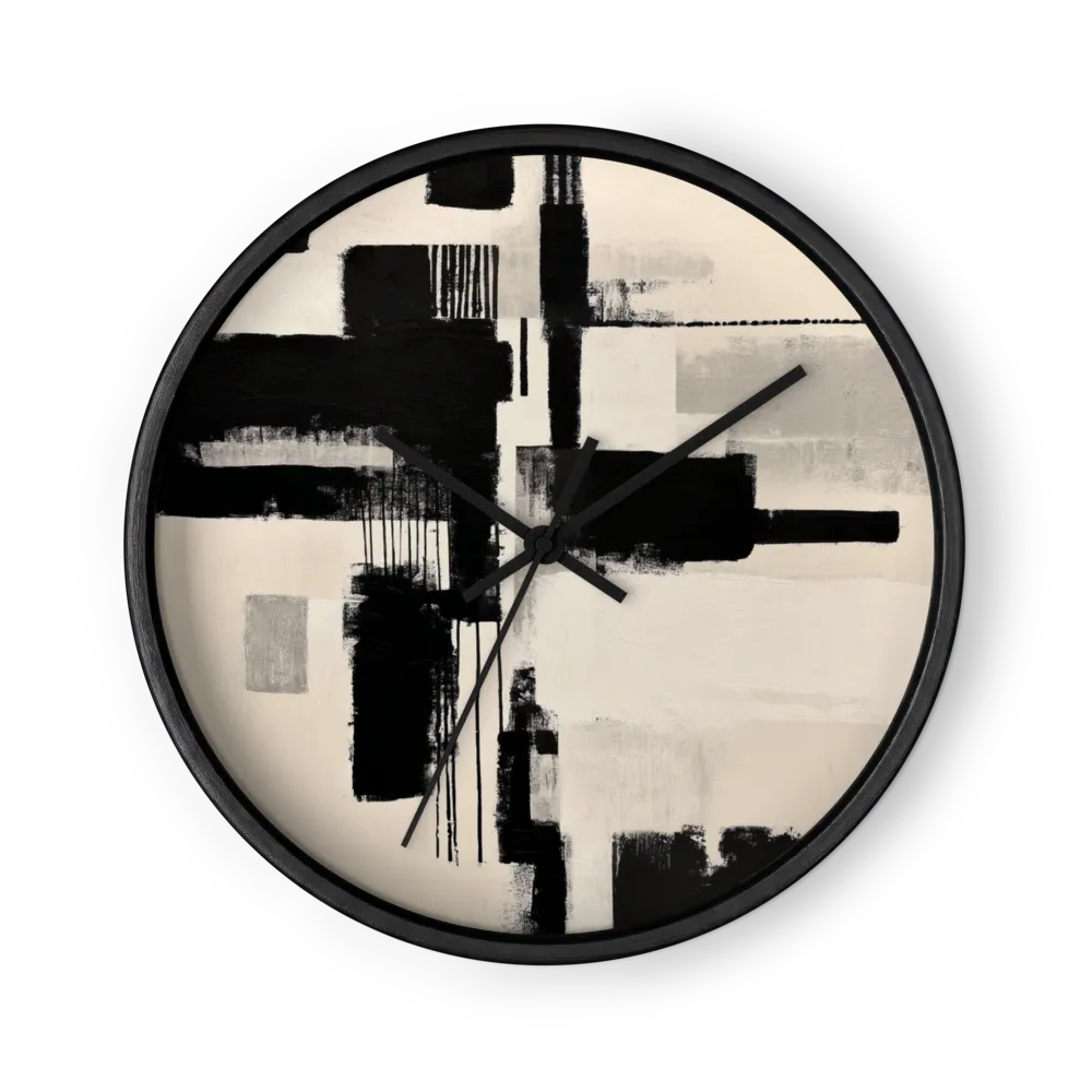 Monochromatic Structure | Wall Clock