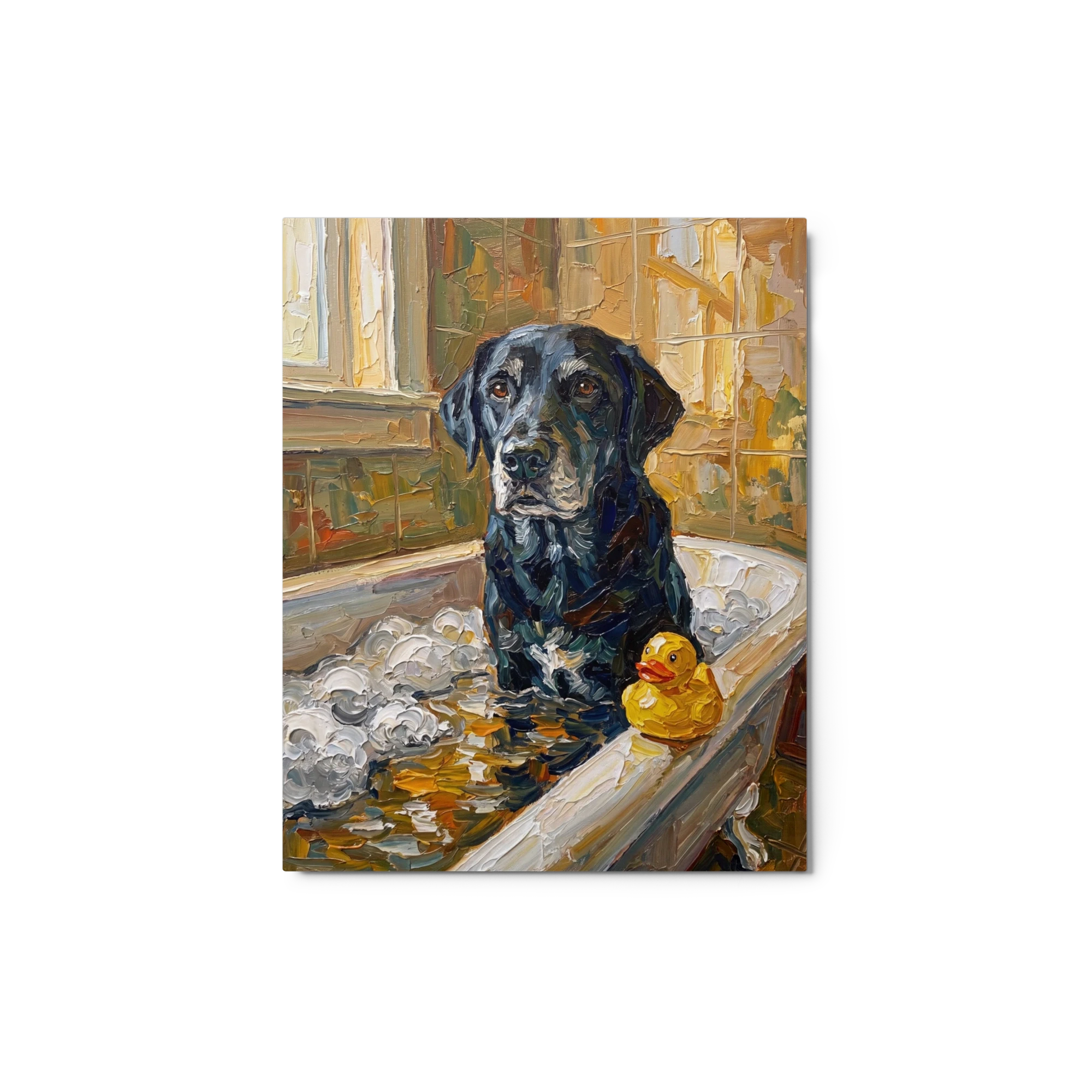Pet Portrait — Impasto