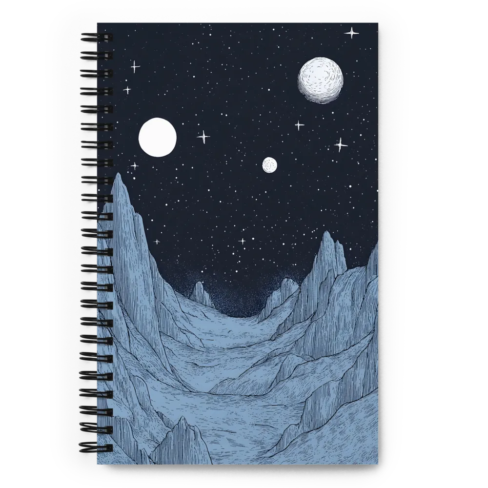 Cosmic Mountain Odyssey 
 Spiral Notebook | 140 pages