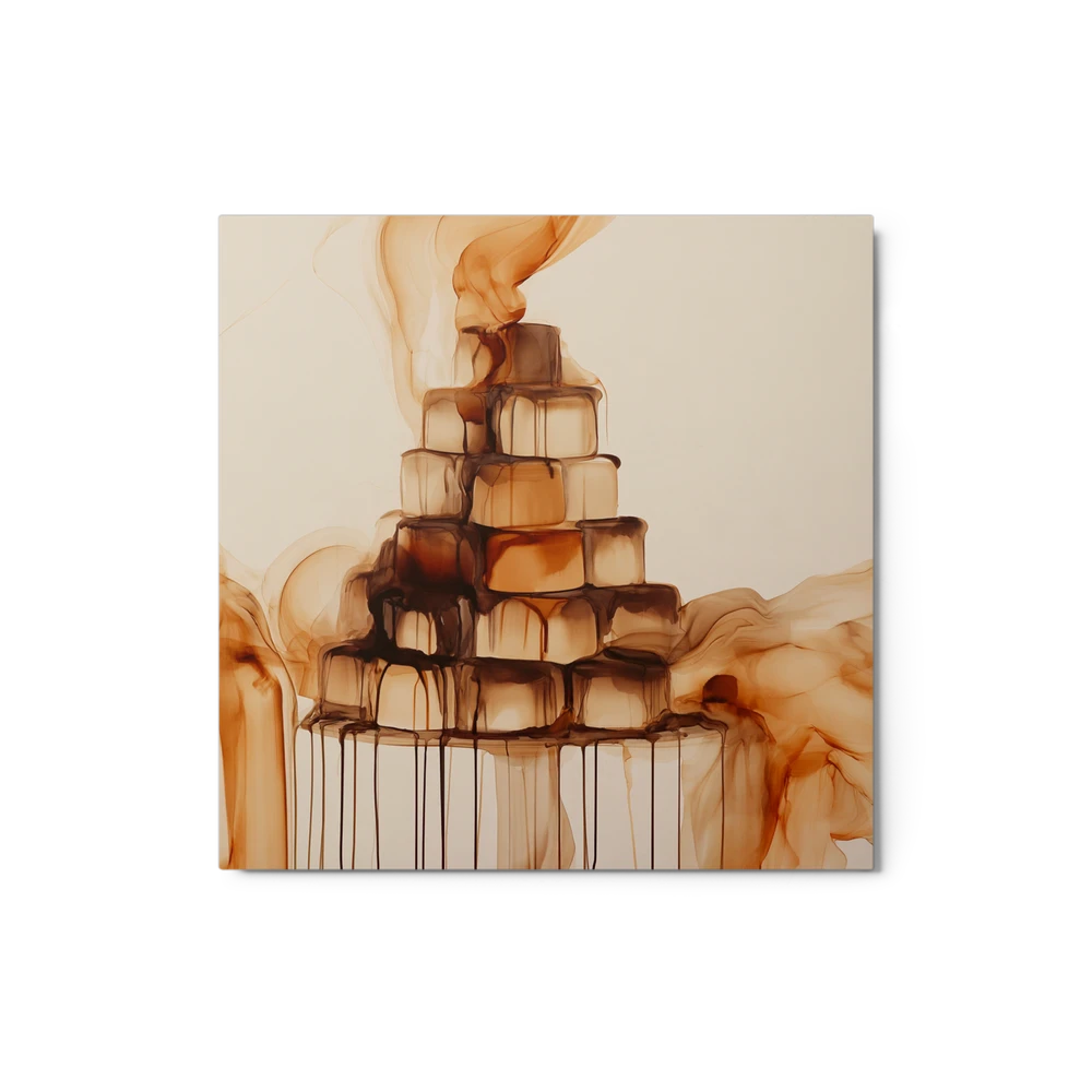 Melting Ice Pyramid | Art Print