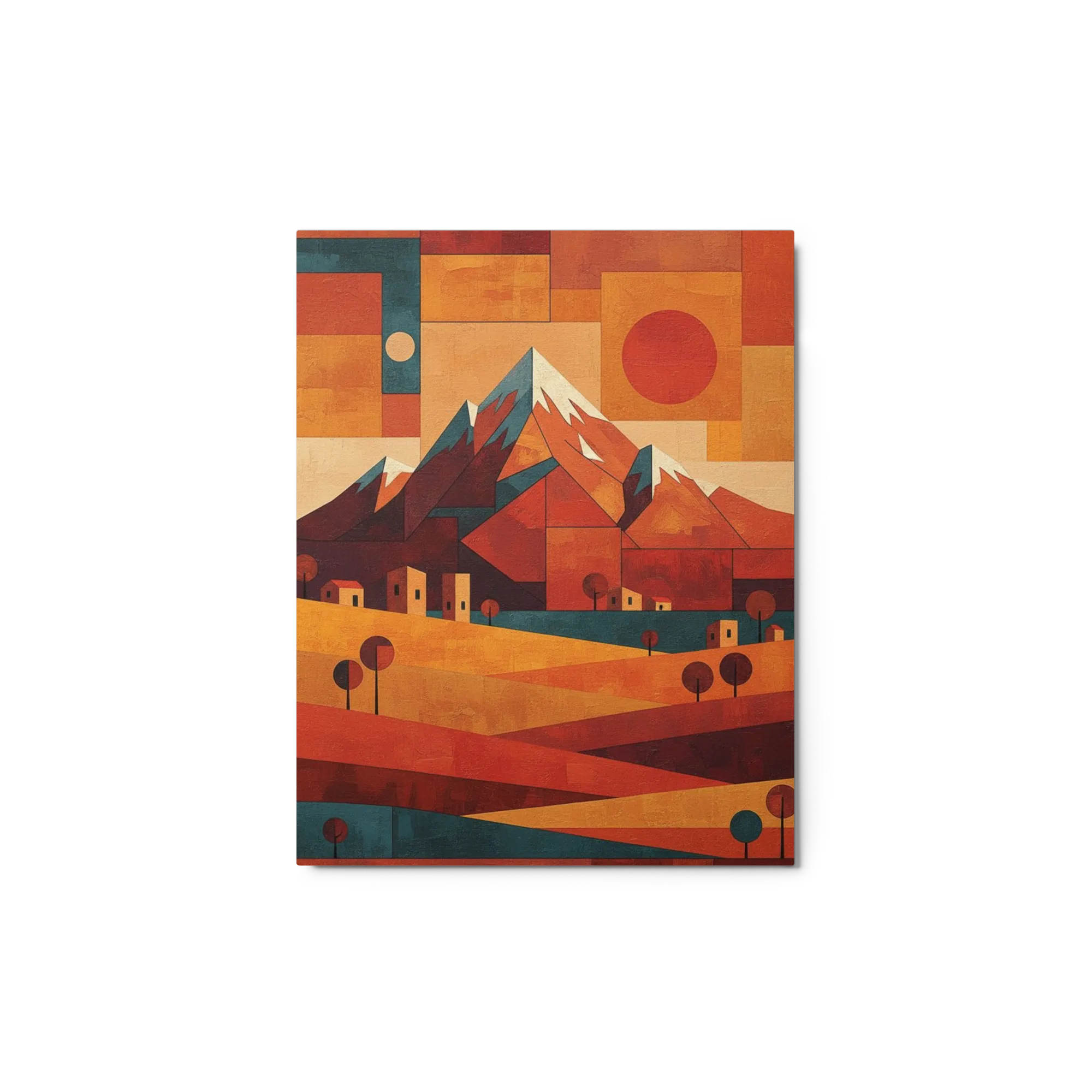 Abstract Mountainscape