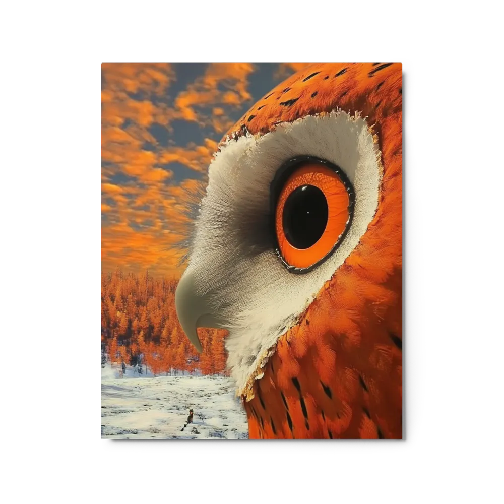 Watchful Winter Eye | Art Print