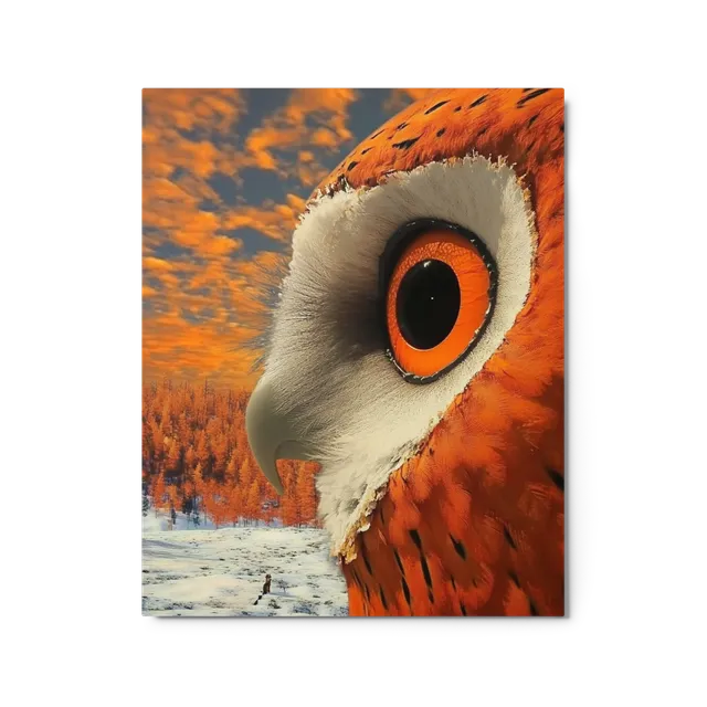 Watchful Winter Eye | Art Print