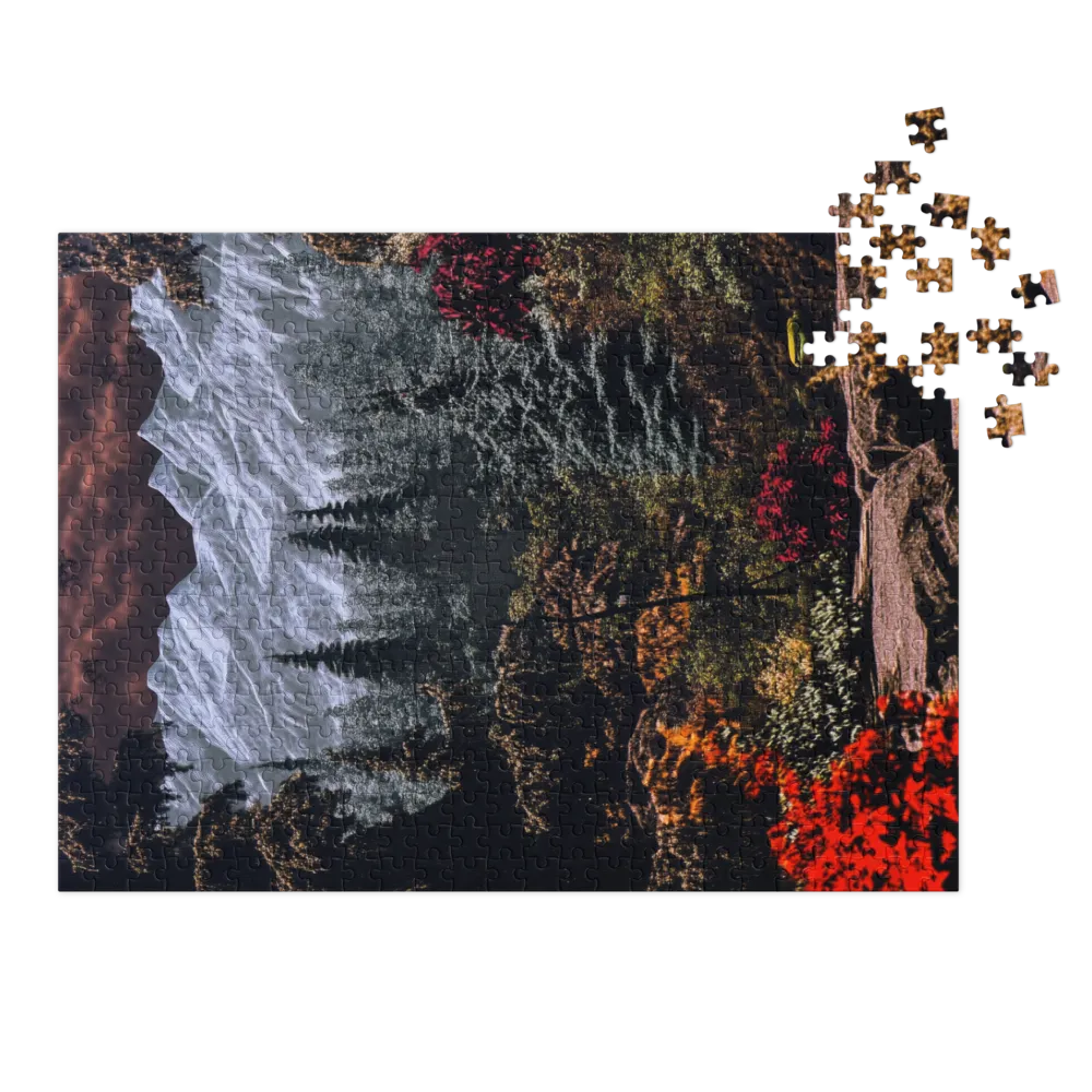 Crimson Peak Fantasy 
 Jigsaw Puzzle in Tin Box
