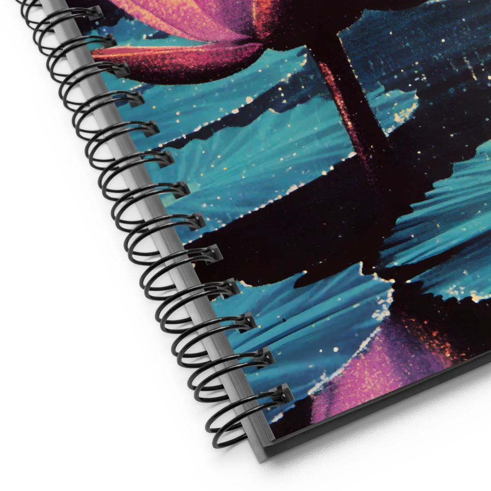Ethereal Lotus Dream 
 Spiral Notebook | 140 pages