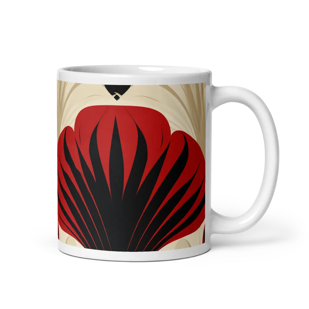Elegance in Bloom: An Art Deco Floral Reverie