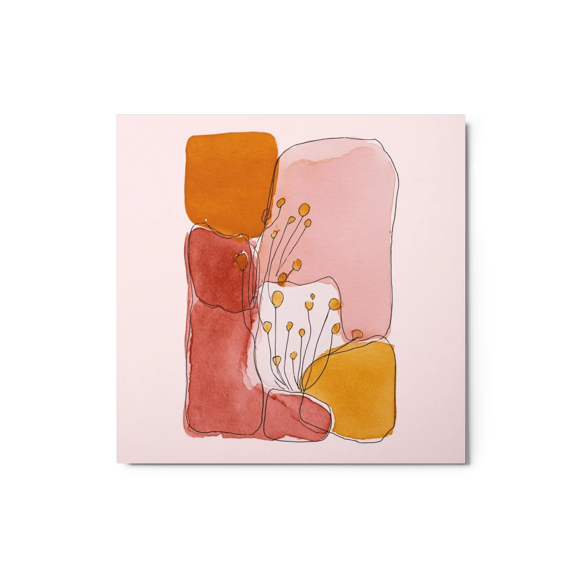 Terracotta Botanical Shapes