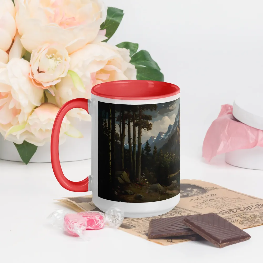 Alpine Reflection 
 Mug with Black inside | 15 oz